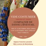 Vide-costumier de la Compagnie de Danse l'Éventail - du 1er au 5 octobre 2024 - dons et ventes