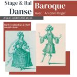 Stage Danse Baroque & Bal à Lyon avec Antonin Pinget