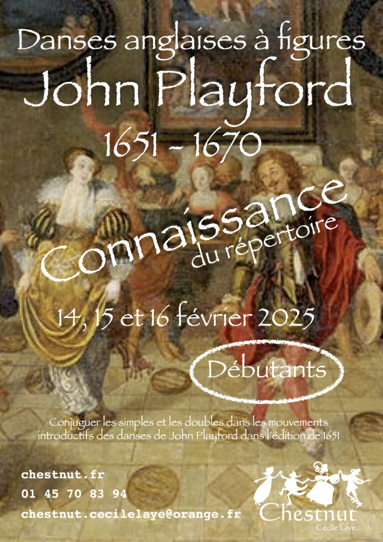 WE Playford Débutants 3 jours à Paris